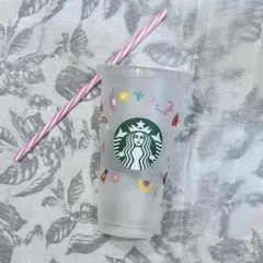 スターバックス ヨーロッパ　コールド　リユーザブルカップ　24oz ピンク