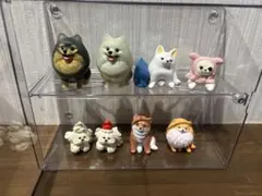 犬 ミニチュア フィギュア 8体セット カプセルトイ