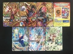 スーパードラゴンボールヒーローズUM4弾サンプルカードフルコンプ全7種セット スーパードラゴンボールヒーローズUM4弾サンプルカードフルコンプ全7種