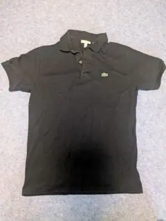 【LACOSTE】黒 半袖ポロシャツ 16