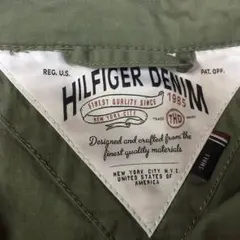 HILFIGER DENIM コートワンピ カーキ S