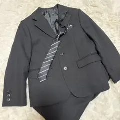 男の子 フォーマルスーツ 120 4点セット ネクタイ 入学式 卒園式