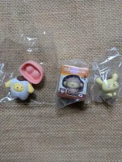 サンリオキャラクターズポムポムプリン ３点まとめ売り　ガチャ