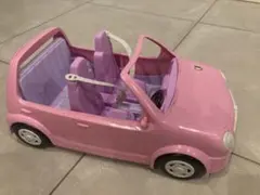 リカちゃん　ファミリーカー 車　ピンクオープンカー　タカラトミー