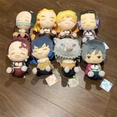 鬼滅の刃 でっかいぽふっとぬいぐるみ 8体セット