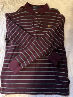 Polo by Ralph Lauren バーガンディ Lサイズ ポロシャツ
