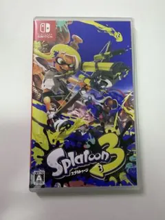 Nintendo Switch スプラトゥーン3 パッケージ版　使用回数(少)