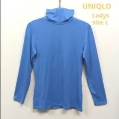 UNIQLO/ユニクロ　レディース　ヒートテック　タートルネック長袖トップス