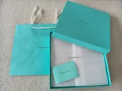 TIFFANY ティファニー 2枚入プレートボックス 袋付き 空箱のサムネイル