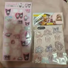 サンリオキャラクター シール フードピックセット キティ以外 おすそわけ