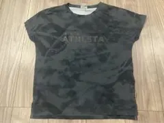 ATHLETA キッズ　プラシャツ　半袖シャツ  黒迷彩