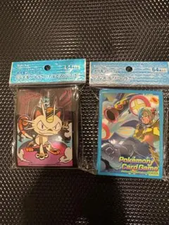 匿名即日発送　ポケモンカードゲーム デッキシールド 2種セット　新品未開封