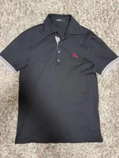 Burberry  Black  label ラコステ　ポロシャツ　サイズ2 メンズ 美品 BURBERRY ブラックラベル ポロシャツ メンズポロシャツ サイズM
