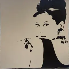 廃番・レア IKEA アートパネル オードリー・ヘプバーン イケア　90×90 廃番・レア IKEA アートパネル オードリー・ヘプバーン イケア 90×90