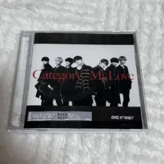 ONE N' ONLY ワンエン CD 「Category/My Love」C盤