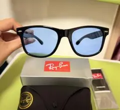 Ray-Ban 青レンズ サングラス