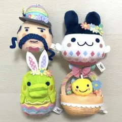 たまごっち ボールチェーン付きぬいぐるみ カラフルイースター コンプリートセット