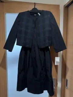 ブラック ジャケットとドレス セット