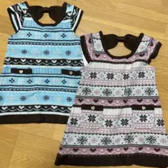 anyfam ニットワンピース　2点セット