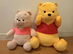 くまのプーさん 大中 ぬいぐるみ2点セット