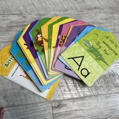アルファベットカードセット　ヨレあり