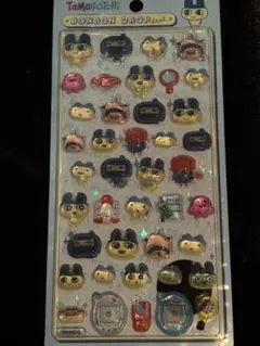 【正規品】たまごっち ボンボンドロップシール まめっち