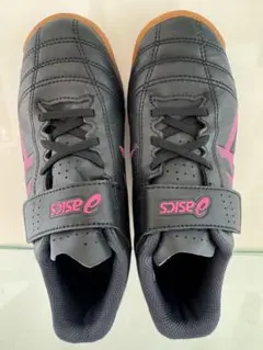 asics サッカーシューズ ブラック　JUNIOLE 20cm