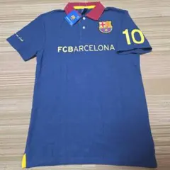 FCバルセロナ ポロシャツ　ネイビー　L