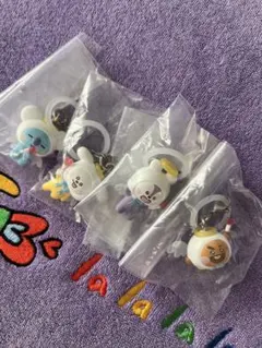 bt21めじるしアクセサリー 4個セット