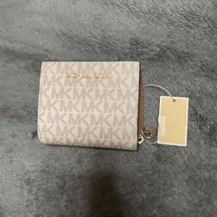 新品未使用 マイケルコース 折り財布 キャメル MICHAEL KORS