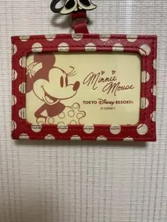 ミニーマウス パスケース 東京ディズニーリゾート