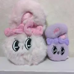 エスターバニー★フェイスミニポーチ▪️マスコット★2つセット