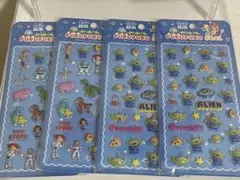 ぷくぷくシール　トイストーリー　ディズニー　国内正規品　4枚セット