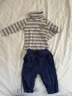 【美品】Samantha Mos2 Langom 2点セット80cm 秋冬