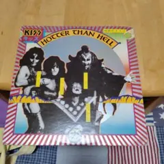 KISS HOTTER THAN HELL 中古レコード