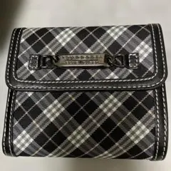 貴重☆バーバリーブルーレーベルがま口財布