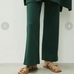 スタイルミキサー　バックスリットカットパンツ ウエストゴム　大人カジュアル　上品