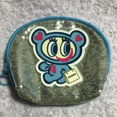 BABBI ANGEL BLUE スパンコールポーチのサムネイル