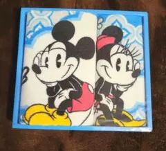 値下げ【新品未使用】 ディズニー ミッキー・ミニー フェイスタオル 2枚セット