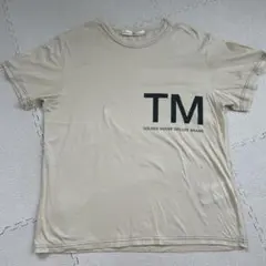 golden goose ゴールデングース　ロゴTシャツ　ベージュ　Tシャツのサムネイル
