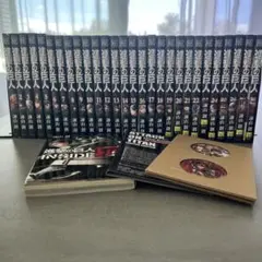 進撃の巨人 1～28巻 セット 限定版バッジ付き 進撃の巨人 INSIDE抗
