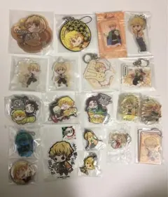 鬼滅の刃　善逸　グッズ　まとめ売り 我妻善逸 鬼滅の刃 キャラクターグッズセット まとめ売り