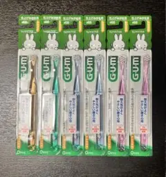 SUNSTAR GUM 歯ブラシ 6本セット