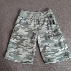GAPKids　裏起毛迷彩柄 XL ハーフパンツ　150