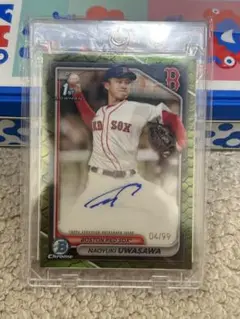 topps 2024 上沢直之 直筆サインカード