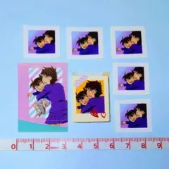 名探偵コナン 世良真純 江戸川コナン ステッカー ７枚セット