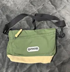 OUTDOOR ショルダーバッグ グリーン/ベージュのサムネイル
