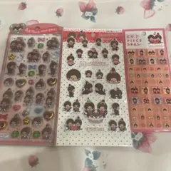 正規品☺︎モンチッチうるちゅるポップシール☺︎ぷくっとシール☺︎タイルシールセット