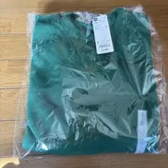 GU スウェットプルオーバー　MEN Sサイズ　GREEN