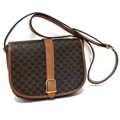 K73 激安早い者勝ち✨セリーヌ CELINE マカダム ショルダーバッグ